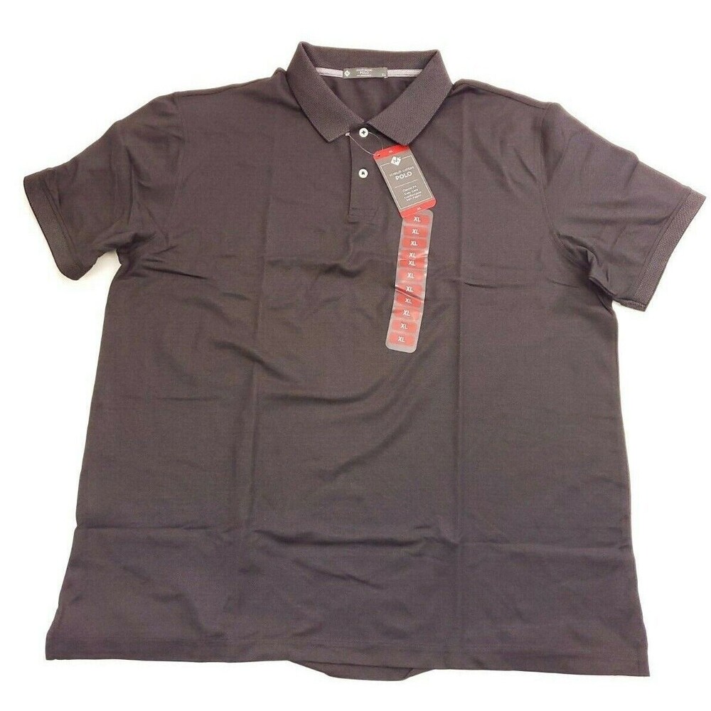 Member's Mark Classic Fit Stretch Cotton Polo - Dark Gray, Men's Size XL
